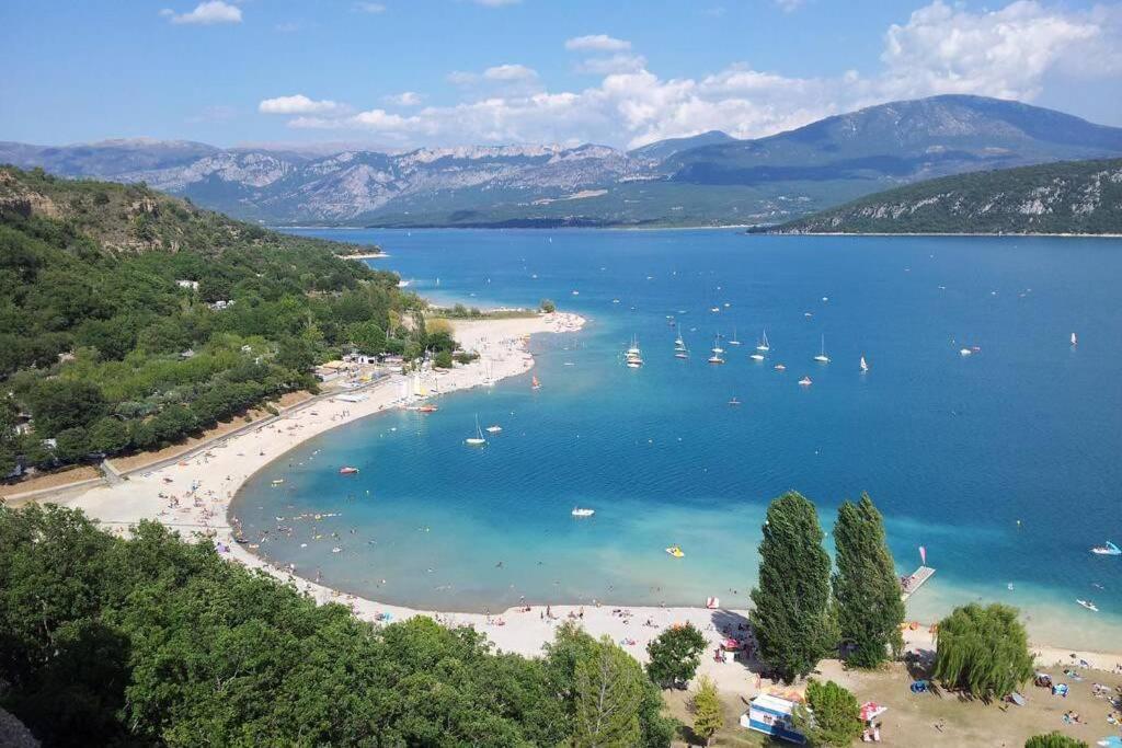 Gite Provencal Independant Avec Piscine Chauffee : Le Suy Bien 弗莱约斯克 外观 照片