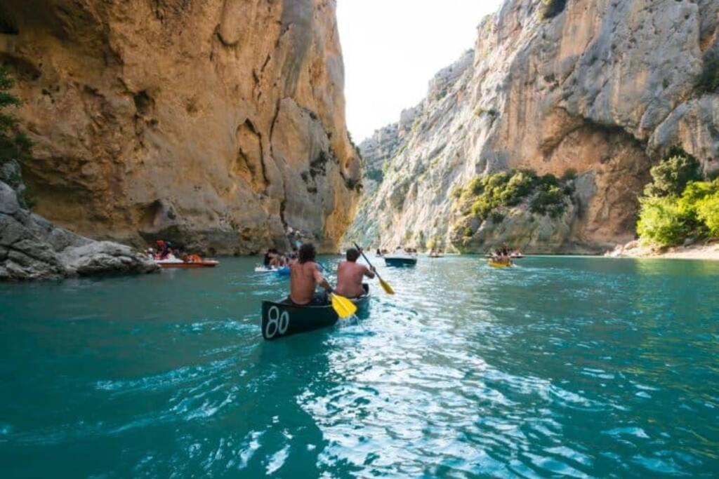 Gite Provencal Independant Avec Piscine Chauffee : Le Suy Bien 弗莱约斯克 外观 照片