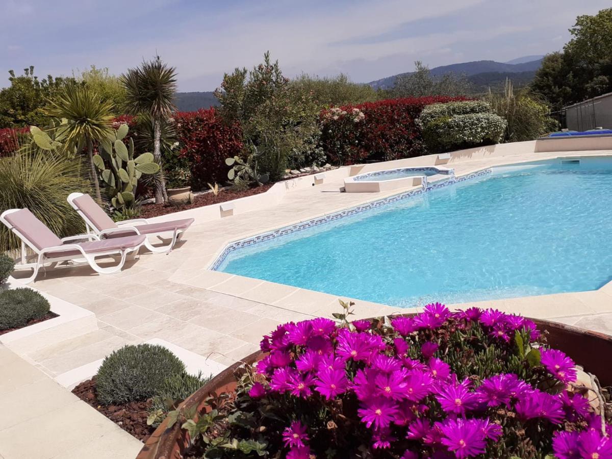 Gite Provencal Independant Avec Piscine Chauffee : Le Suy Bien 弗莱约斯克 外观 照片